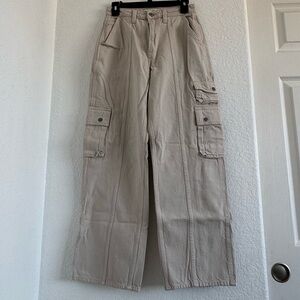 Abercrombie Beige Cargo Pants